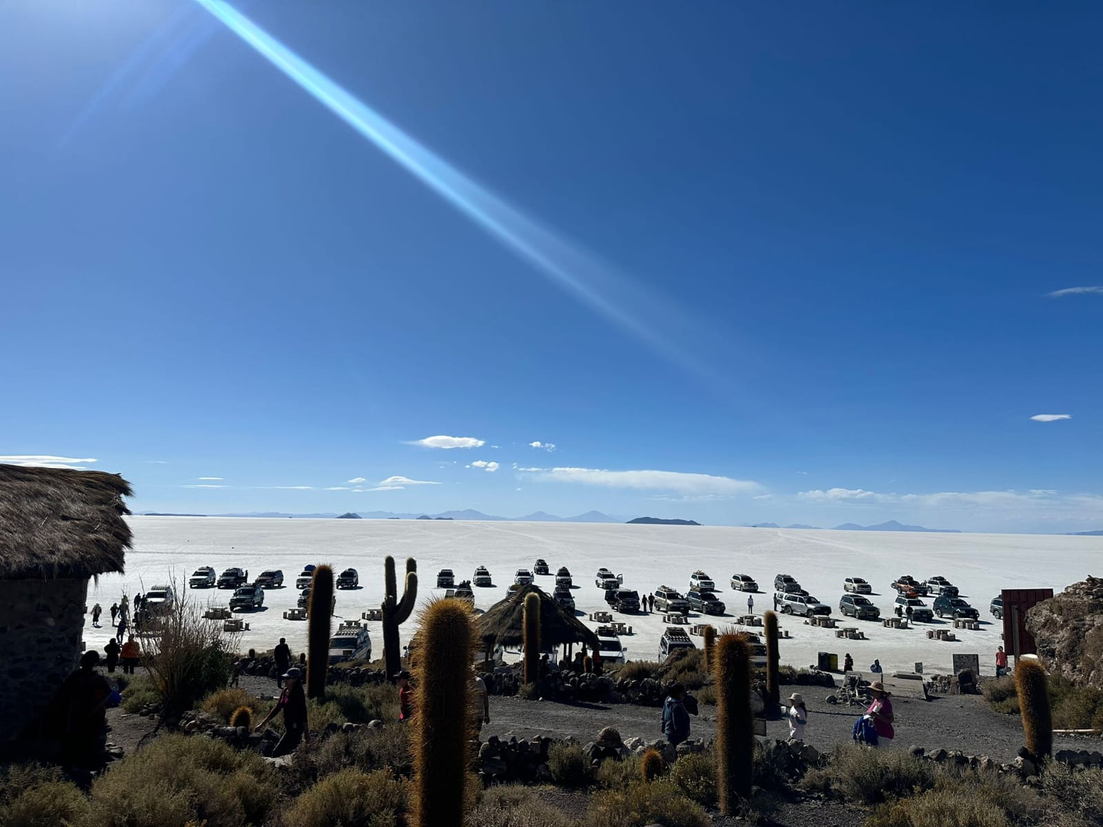 Vista general del salar